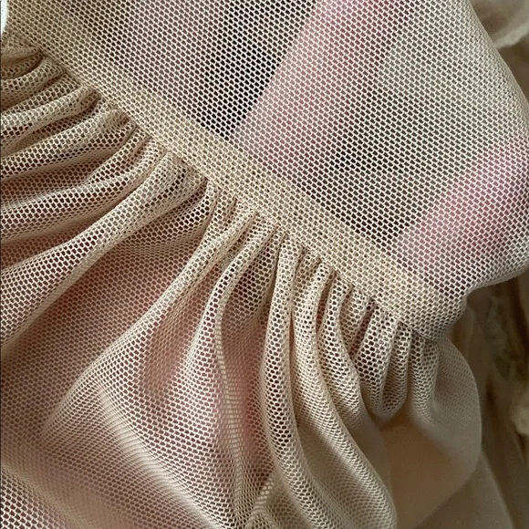 Vintage Anthropologie Odille Black Layered Tulle Skirt - pristine size S/M - Picture 10 of 11